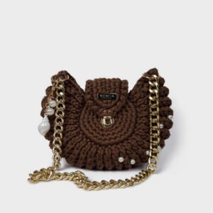 NEMEA CROCHET shoulder bag