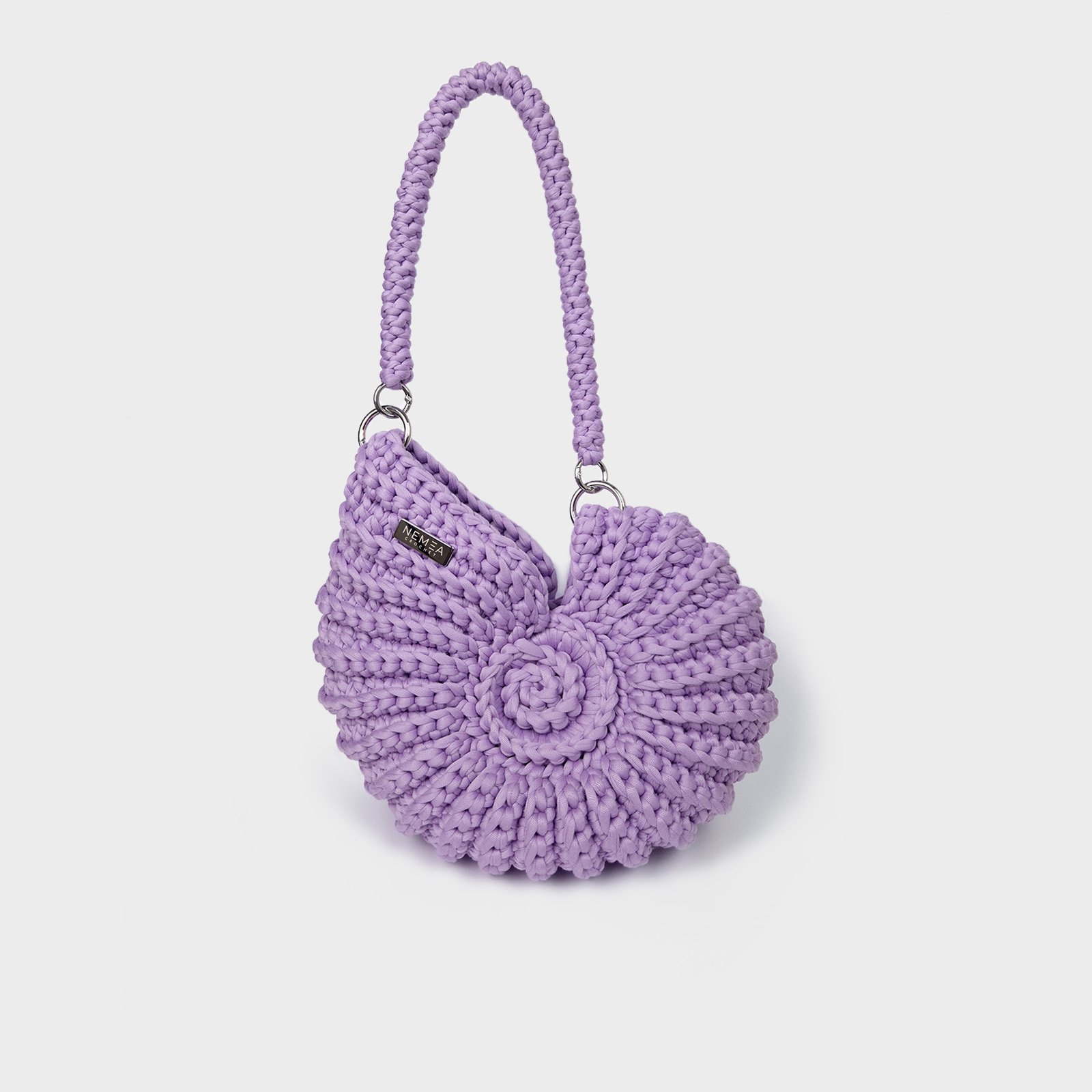 AMMONITE shell shoulder bag